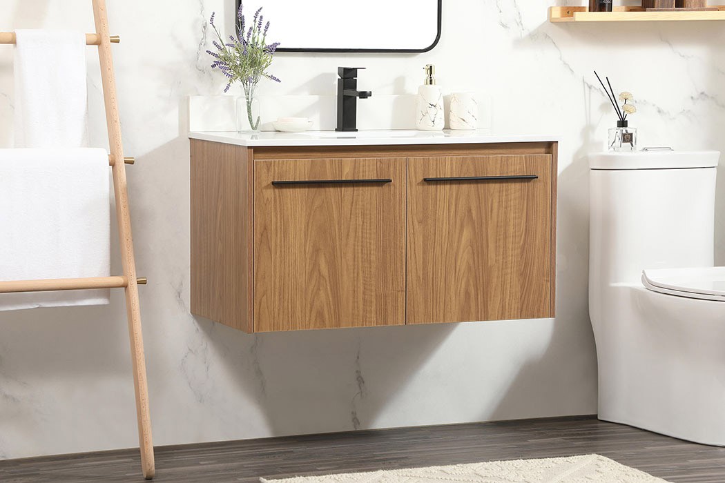 Elegant Bathroom Vanity - Walnut Brown (VF44536WB-BS)