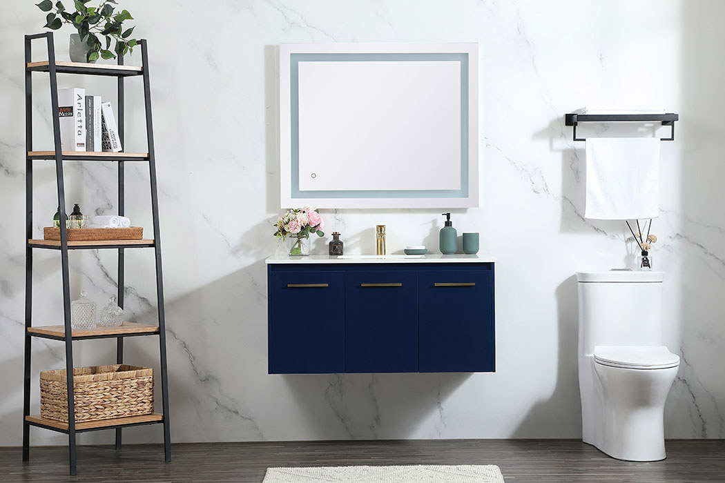 Elegant Bathroom Vanity - Blue (VF44540MBL)