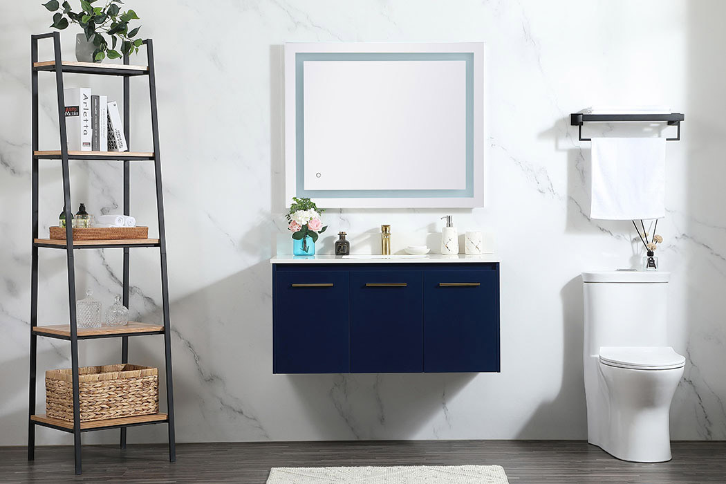 Elegant Bathroom Vanity - Blue (VF44540MBL-BS)