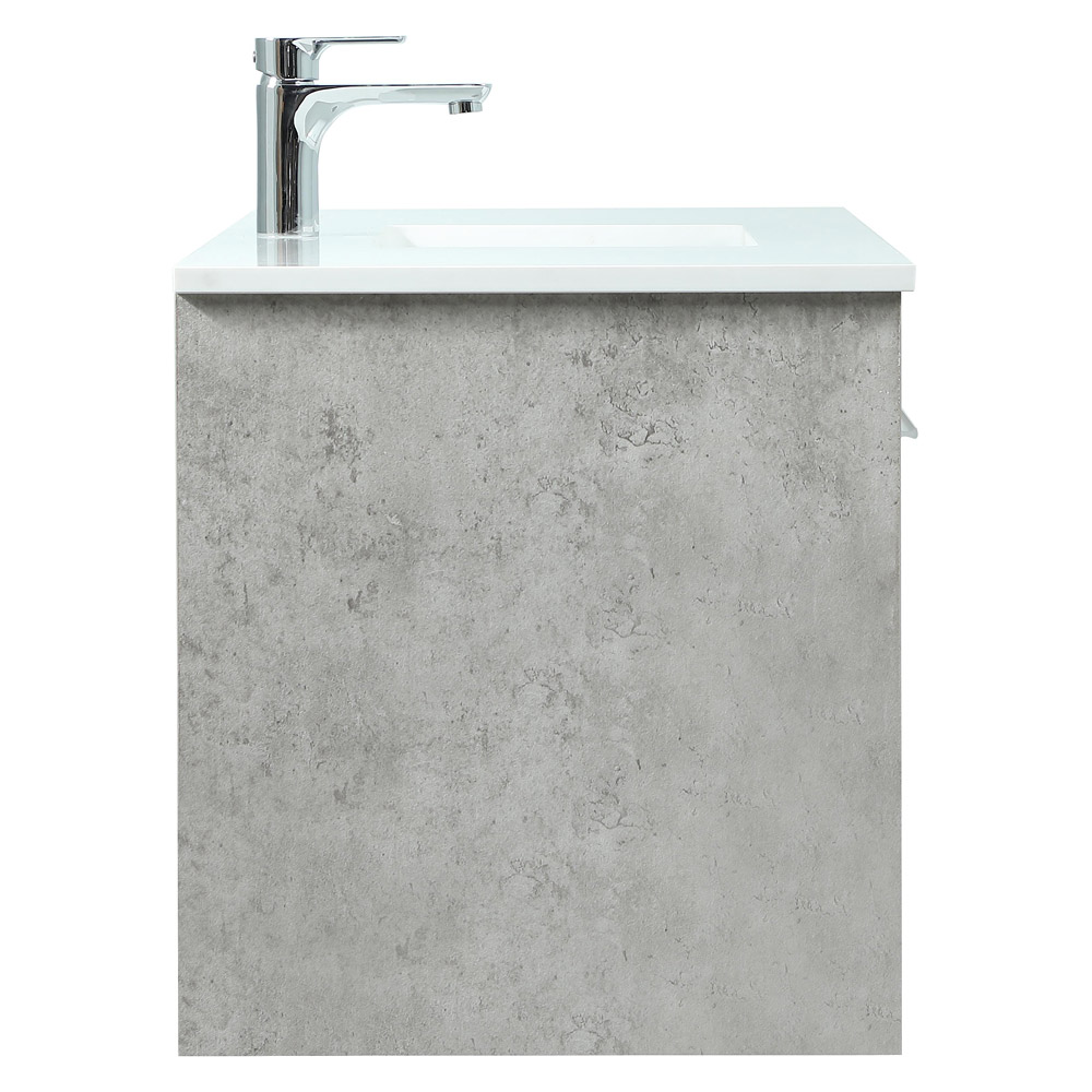 Elegant Bathroom Vanity - Concrete Gray (VF44540MCG)