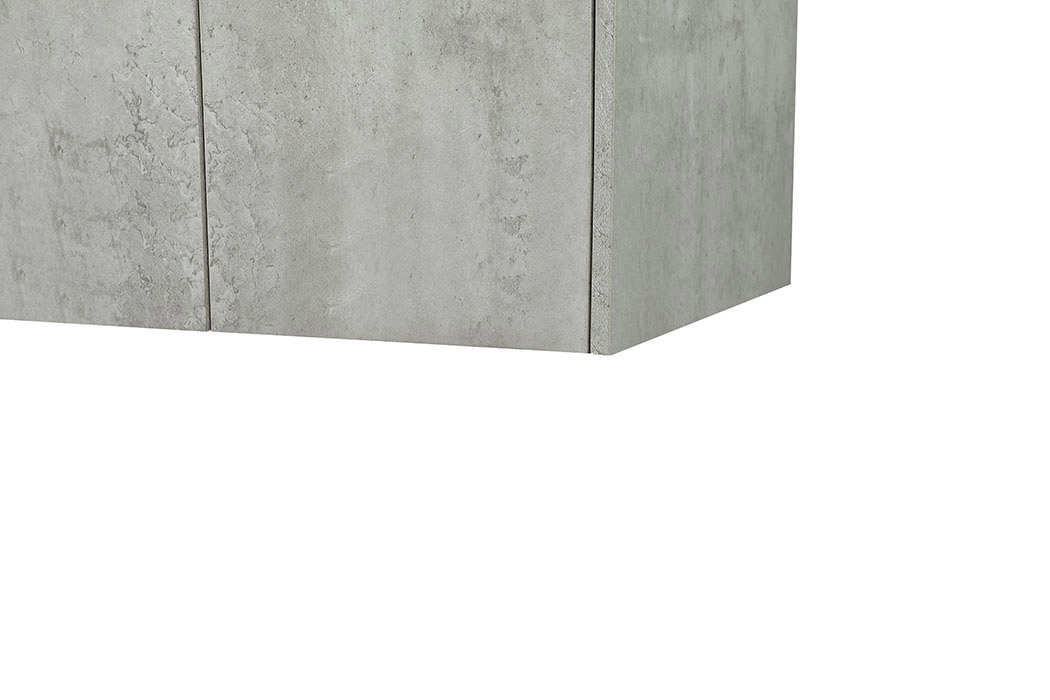 Elegant Bathroom Vanity - Concrete Gray (VF44540MCG-BS)