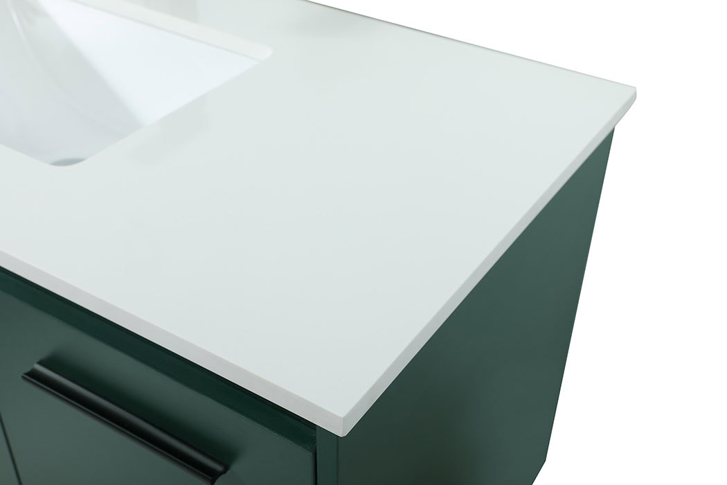 Elegant Bathroom Vanity - Green (VF44540MGN)