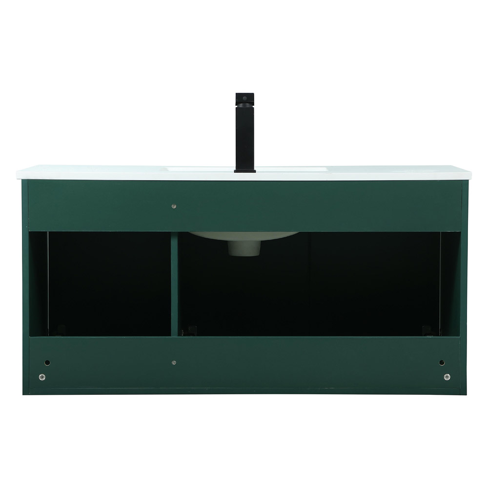 Elegant Bathroom Vanity - Green (VF44540MGN)