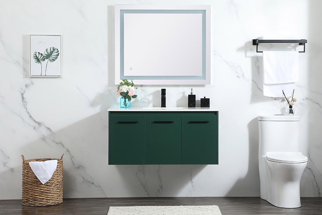 Elegant Bathroom Vanity - Green (VF44540MGN)