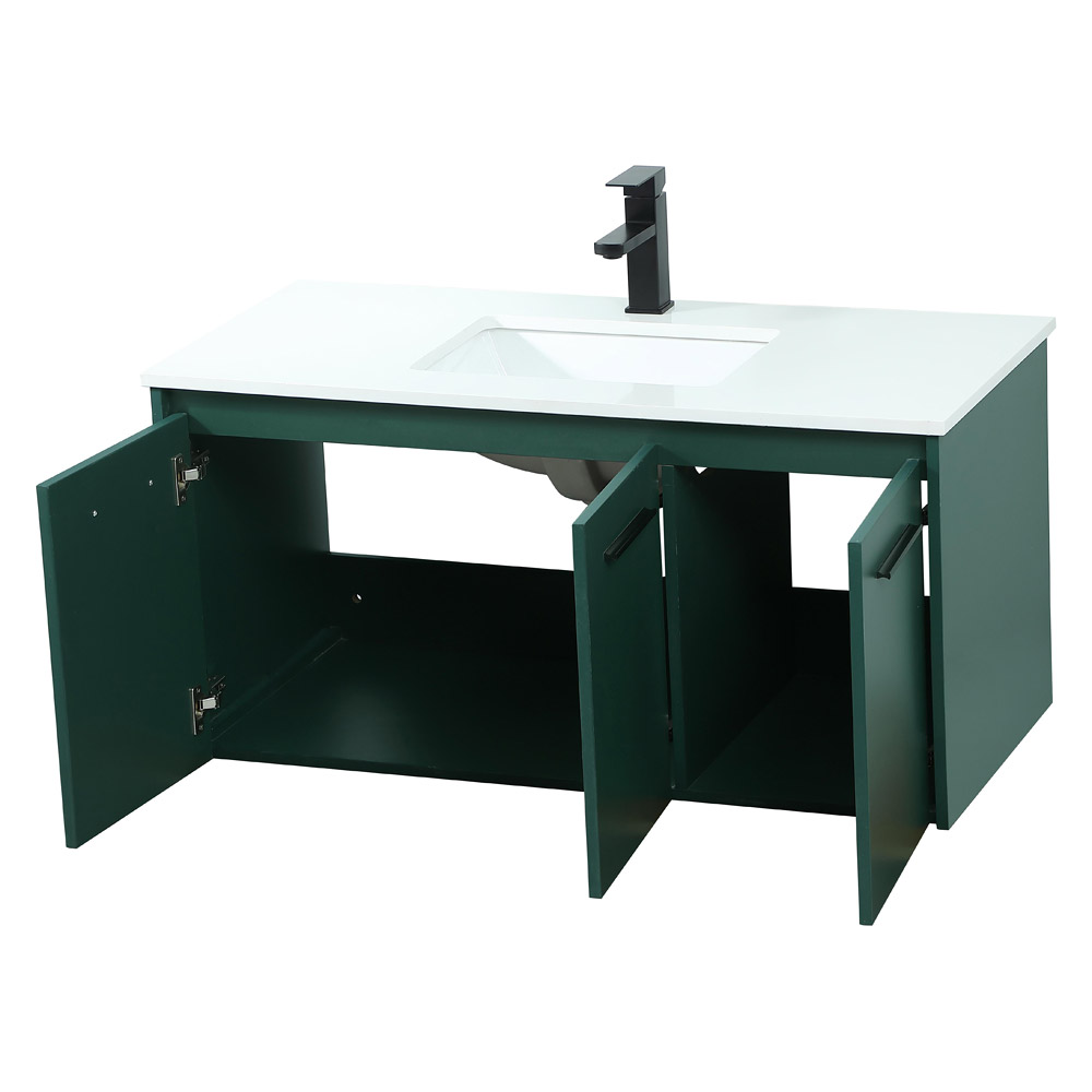 Elegant Bathroom Vanity - Green (VF44540MGN)