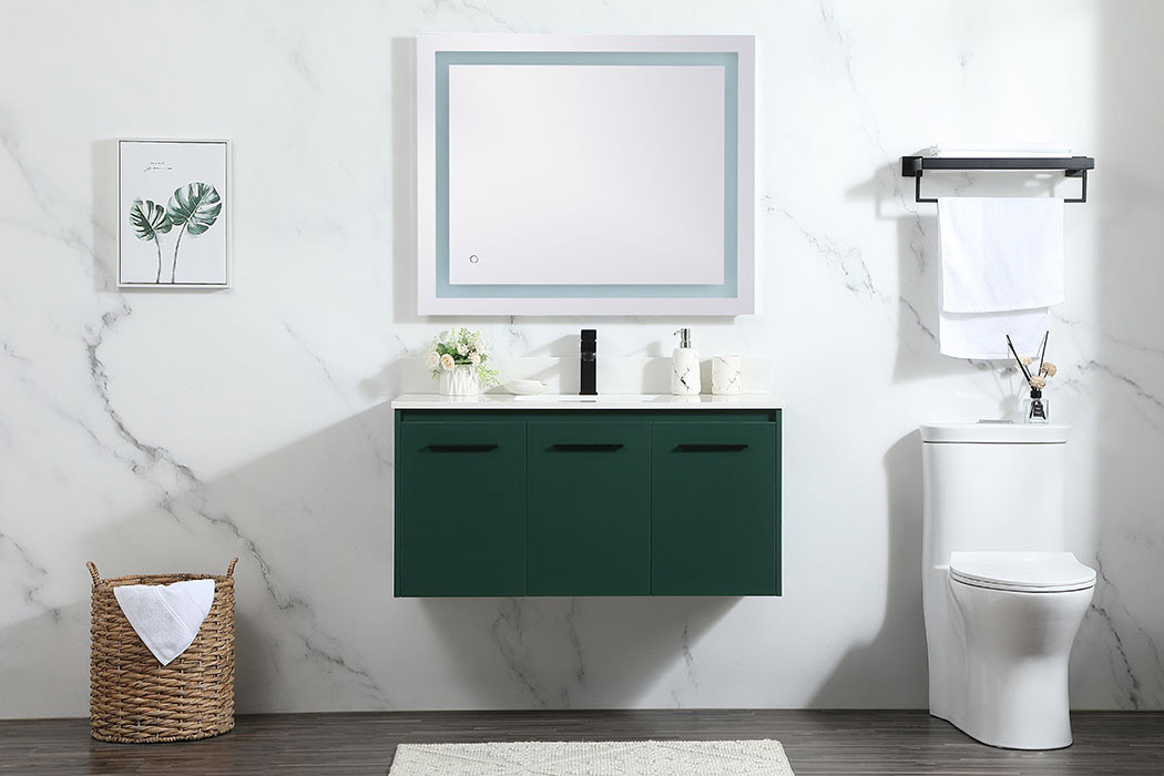 Elegant Bathroom Vanity - Green (VF44540MGN-BS)