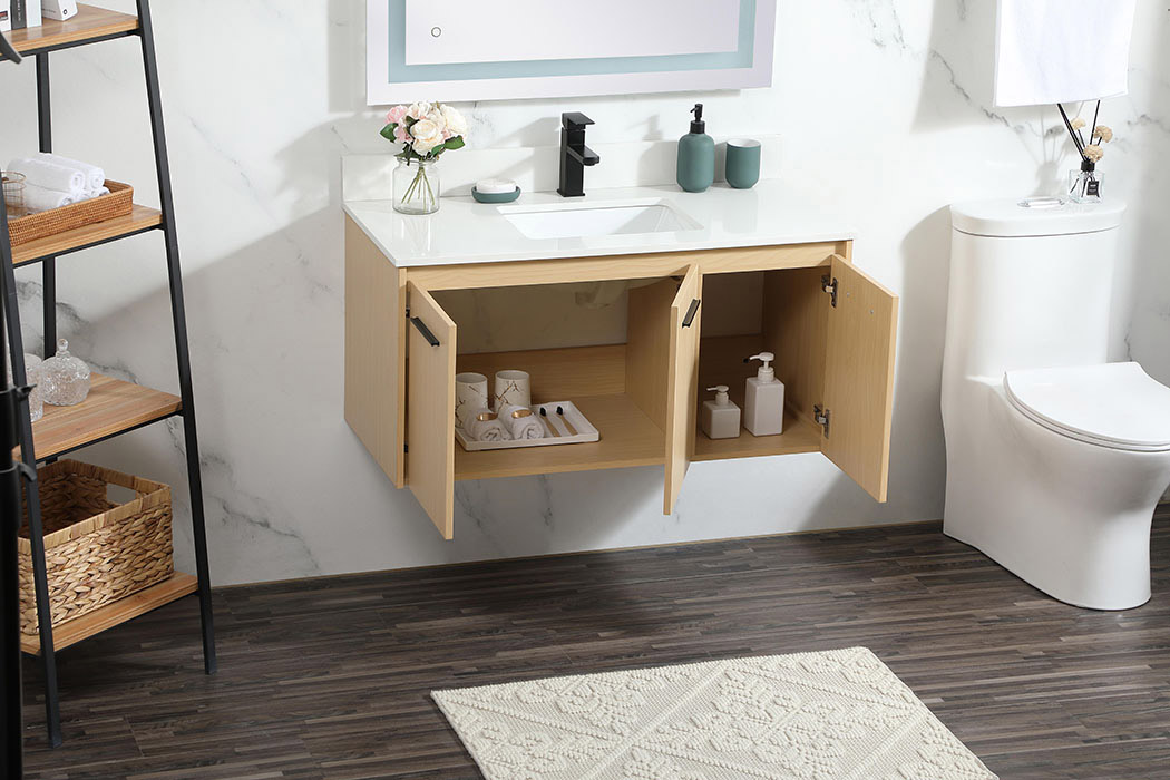 Elegant Bathroom Vanity - Maple (VF44540MMP-BS)