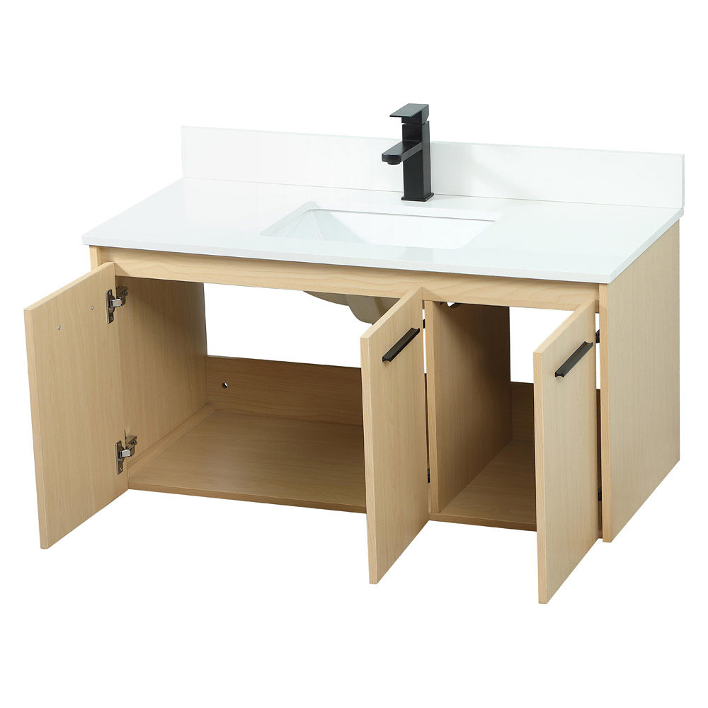 Elegant Bathroom Vanity - Maple (VF44540MMP-BS)