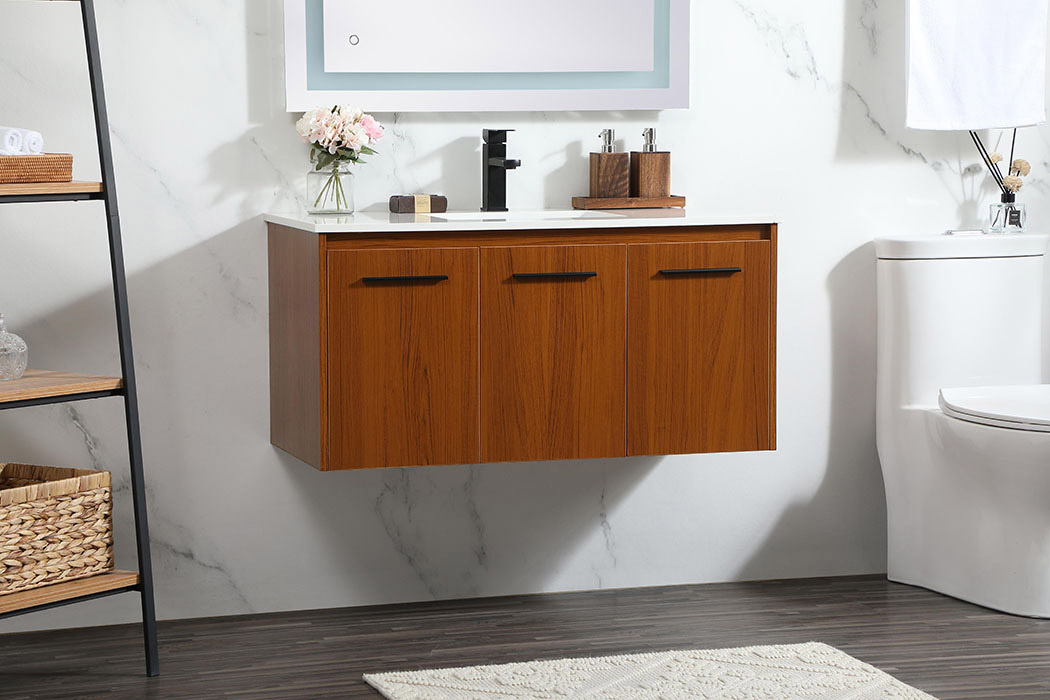 Elegant Bathroom Vanity - Teak (VF44540MTK)