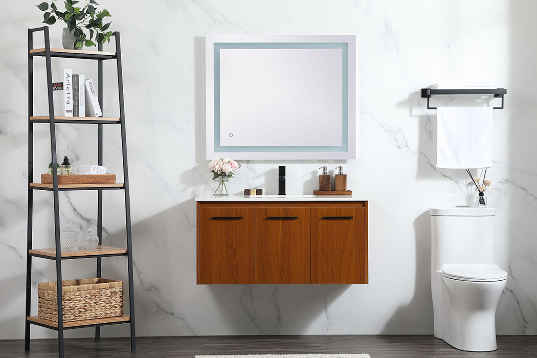 Elegant Bathroom Vanity - Teak (VF44540MTK)