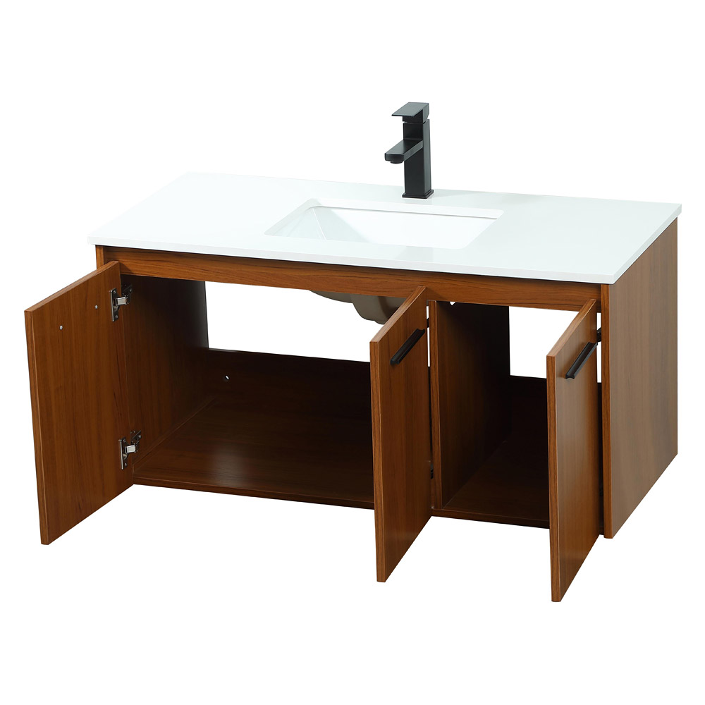 Elegant Bathroom Vanity - Teak (VF44540MTK)