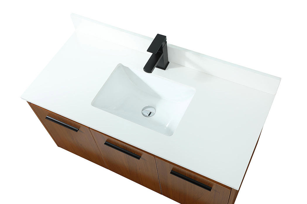 Elegant Bathroom Vanity - Teak (VF44540MTK-BS)