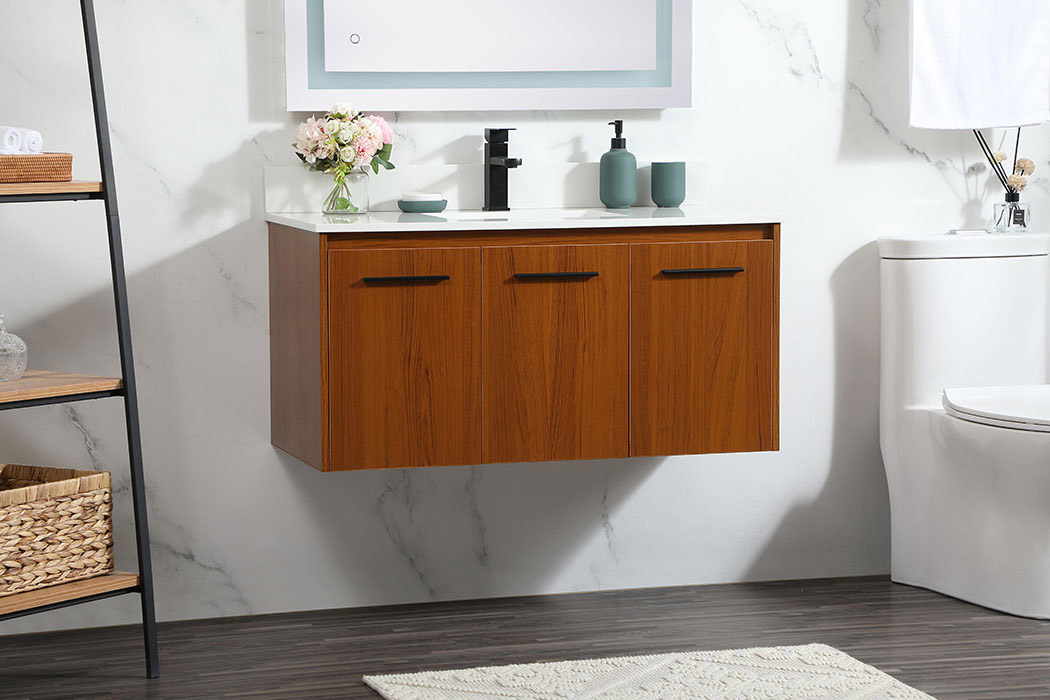 Elegant Bathroom Vanity - Teak (VF44540MTK-BS)