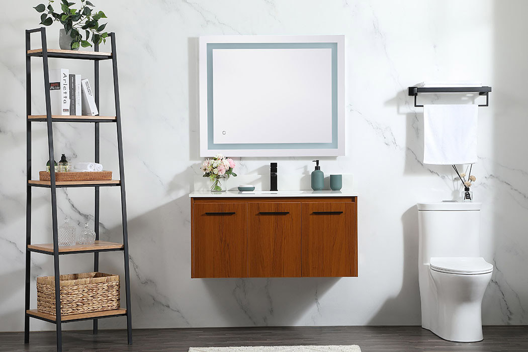 Elegant Bathroom Vanity - Teak (VF44540MTK-BS)