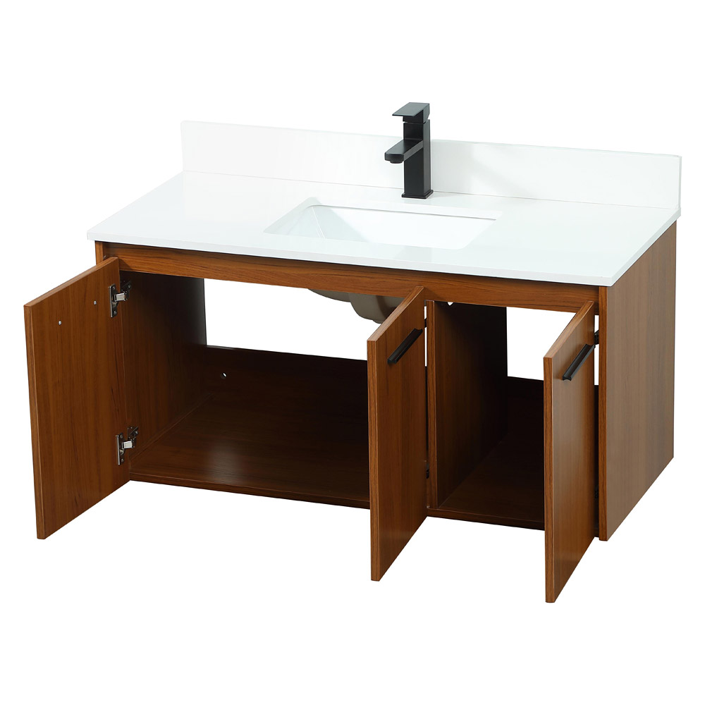 Elegant Bathroom Vanity - Teak (VF44540MTK-BS)