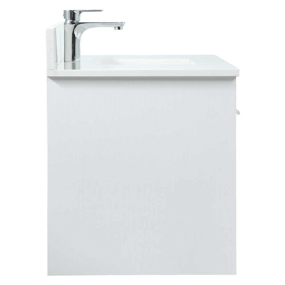 Elegant Bathroom Vanity - White (VF44540MWH-BS)