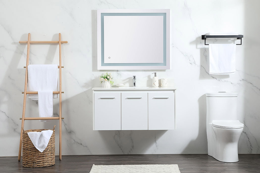 Elegant Bathroom Vanity - White (VF44540MWH-BS)