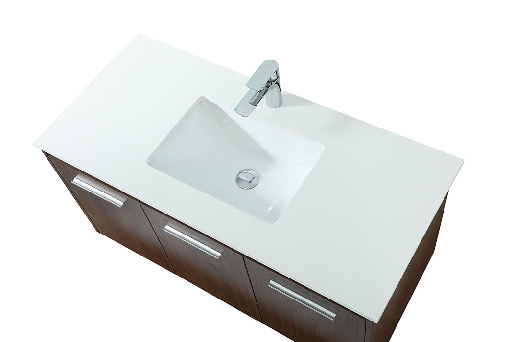 Elegant Bathroom Vanity - Walnut (VF44540MWT)