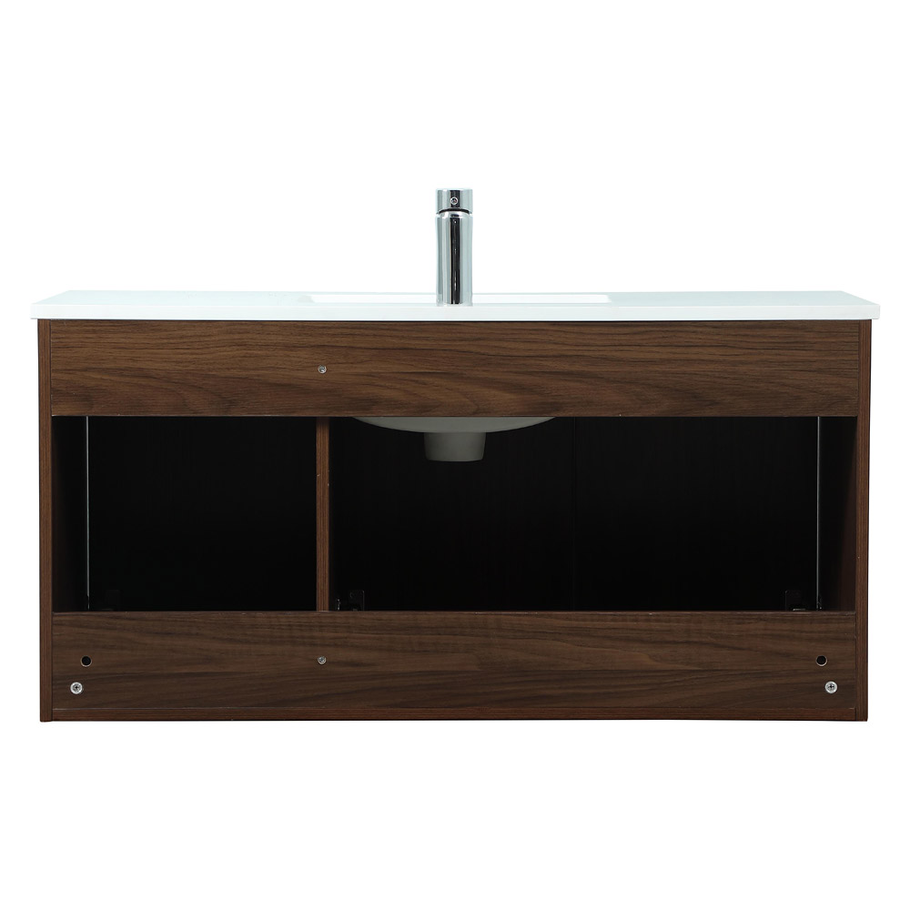 Elegant Bathroom Vanity - Walnut (VF44540MWT)