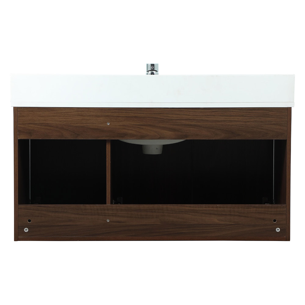 Elegant Bathroom Vanity - Walnut (VF44540MWT-BS)