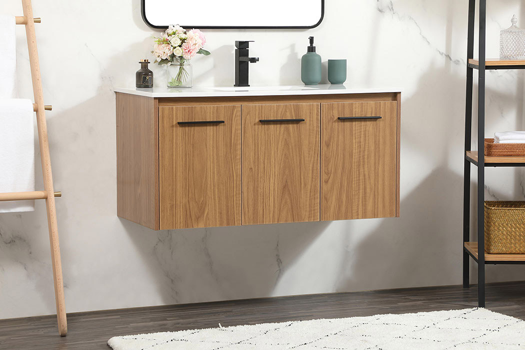 Elegant Bathroom Vanity - Walnut Brown (VF44540WB)