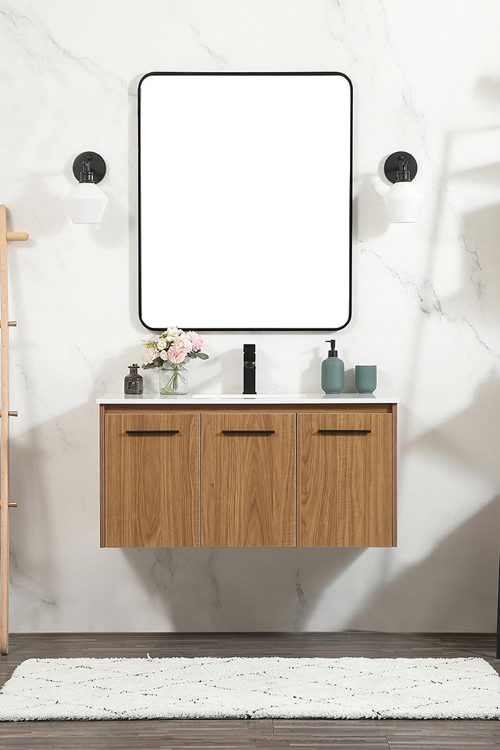 Elegant Bathroom Vanity - Walnut Brown (VF44540WB)