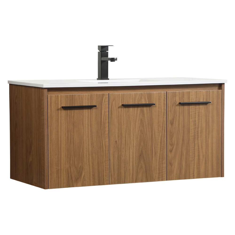 Elegant Bathroom Vanity - Walnut Brown (VF44540WB)