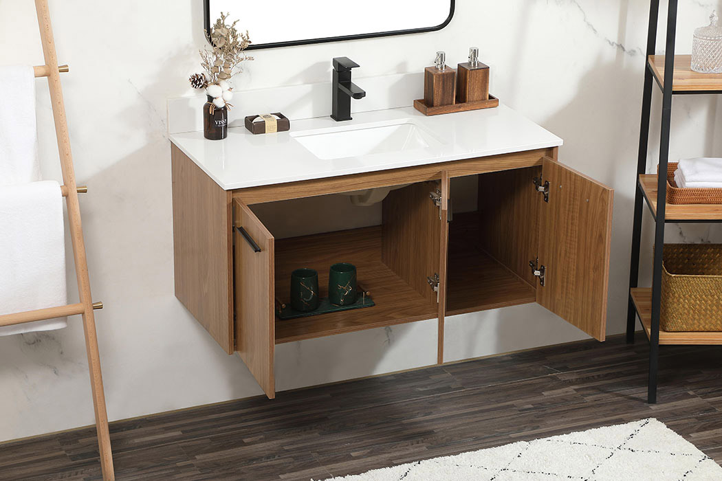 Elegant Bathroom Vanity - Walnut Brown (VF44540WB-BS)