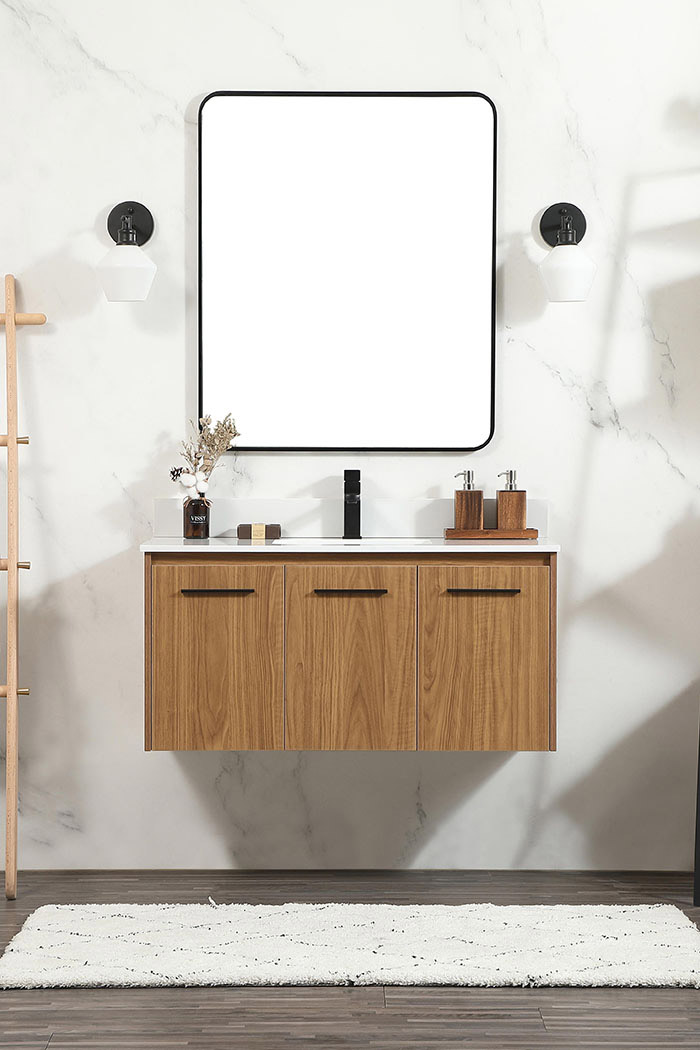 Elegant Bathroom Vanity - Walnut Brown (VF44540WB-BS)