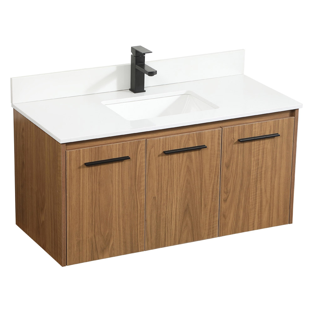 Elegant Bathroom Vanity - Walnut Brown (VF44540WB-BS)