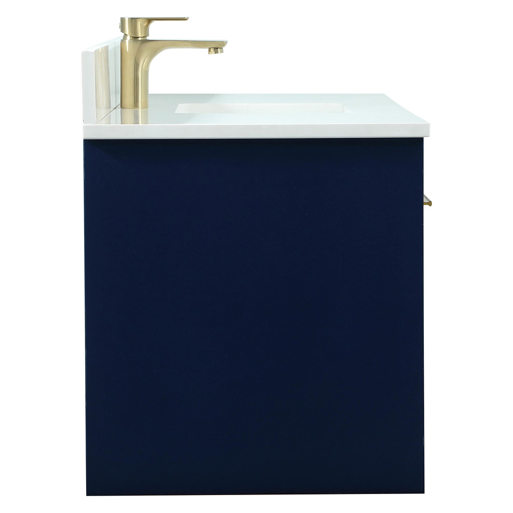 Elegant Bathroom Vanity - Blue (VF44548MBL-BS)