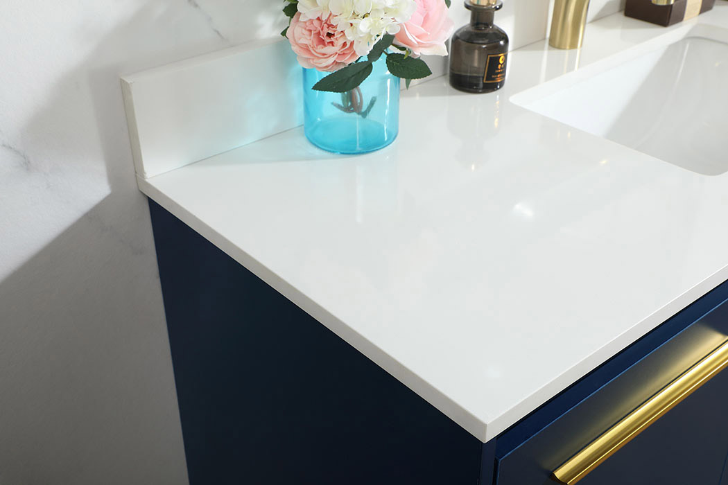 Elegant Bathroom Vanity - Blue (VF44548MBL-BS)