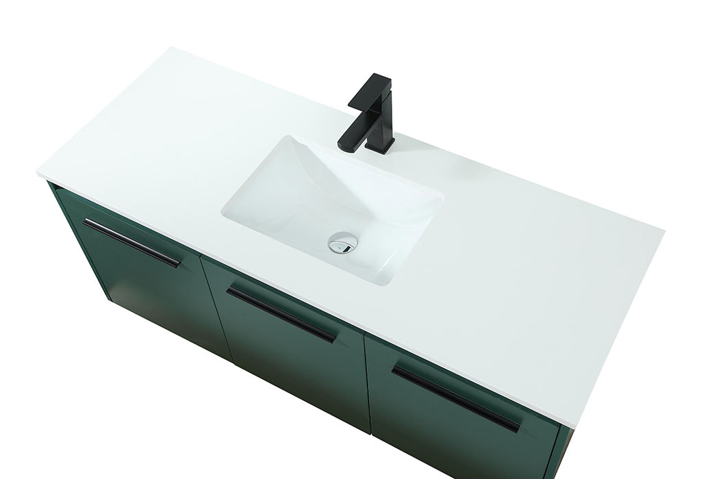 Elegant Bathroom Vanity - Green (VF44548MGN)