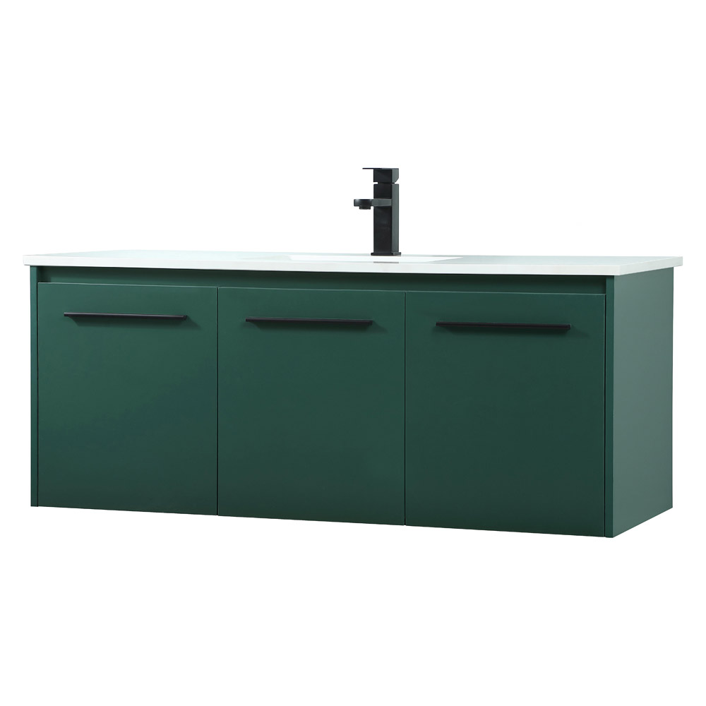 Elegant Bathroom Vanity - Green (VF44548MGN)