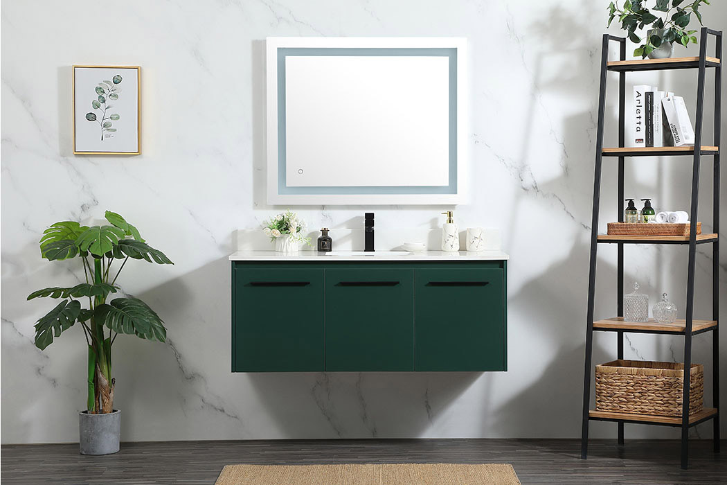 Elegant Bathroom Vanity - Green (VF44548MGN-BS)