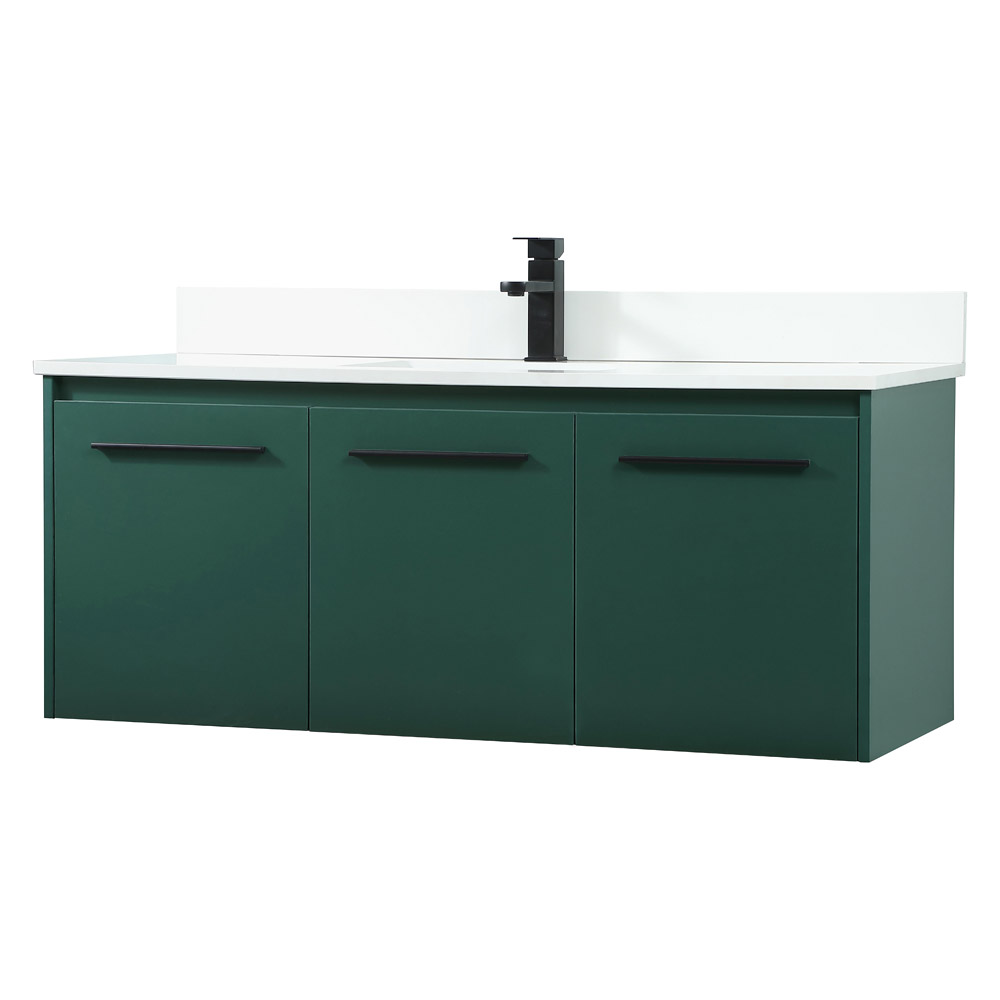 Elegant Bathroom Vanity - Green (VF44548MGN-BS)