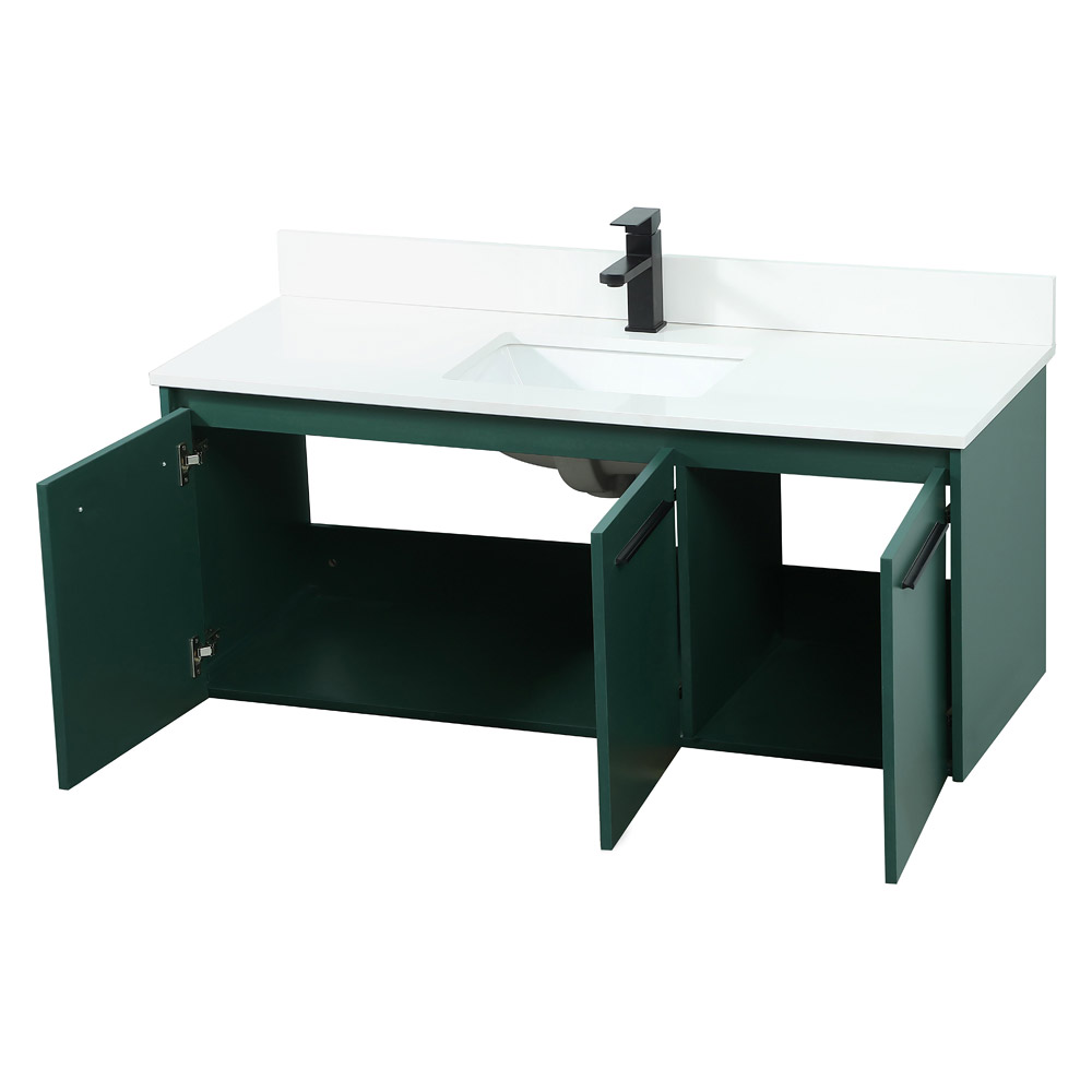 Elegant Bathroom Vanity - Green (VF44548MGN-BS)