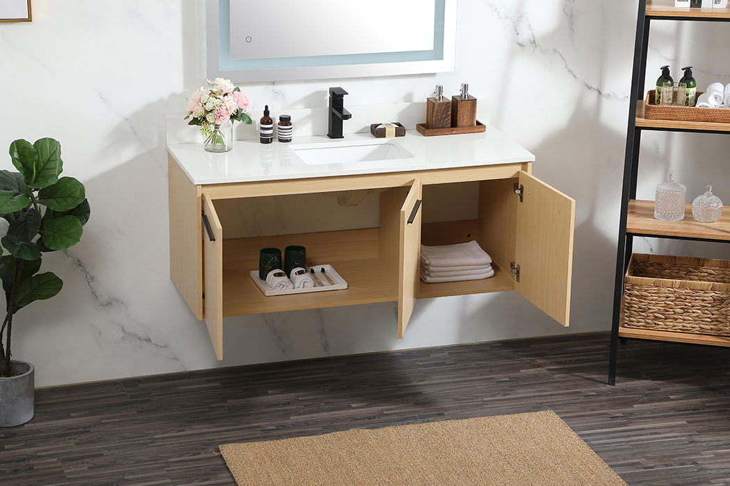 Elegant Bathroom Vanity - Maple (VF44548MMP-BS)