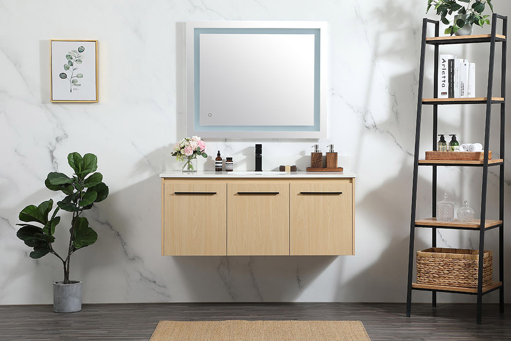 Elegant Bathroom Vanity - Maple (VF44548MMP-BS)