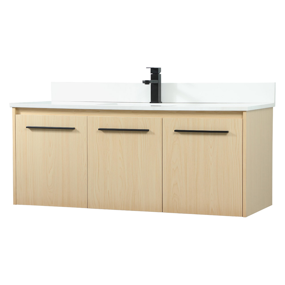 Elegant Bathroom Vanity - Maple (VF44548MMP-BS)