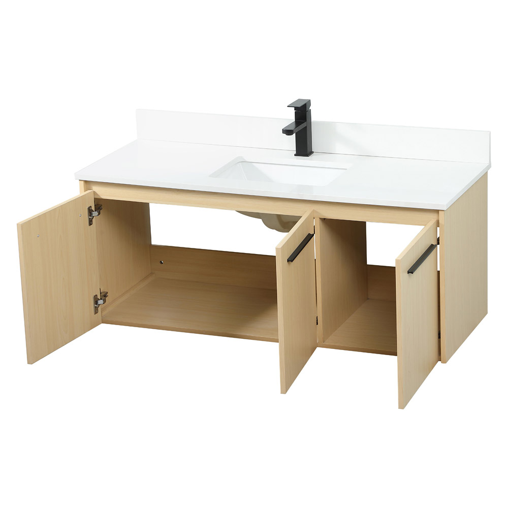 Elegant Bathroom Vanity - Maple (VF44548MMP-BS)