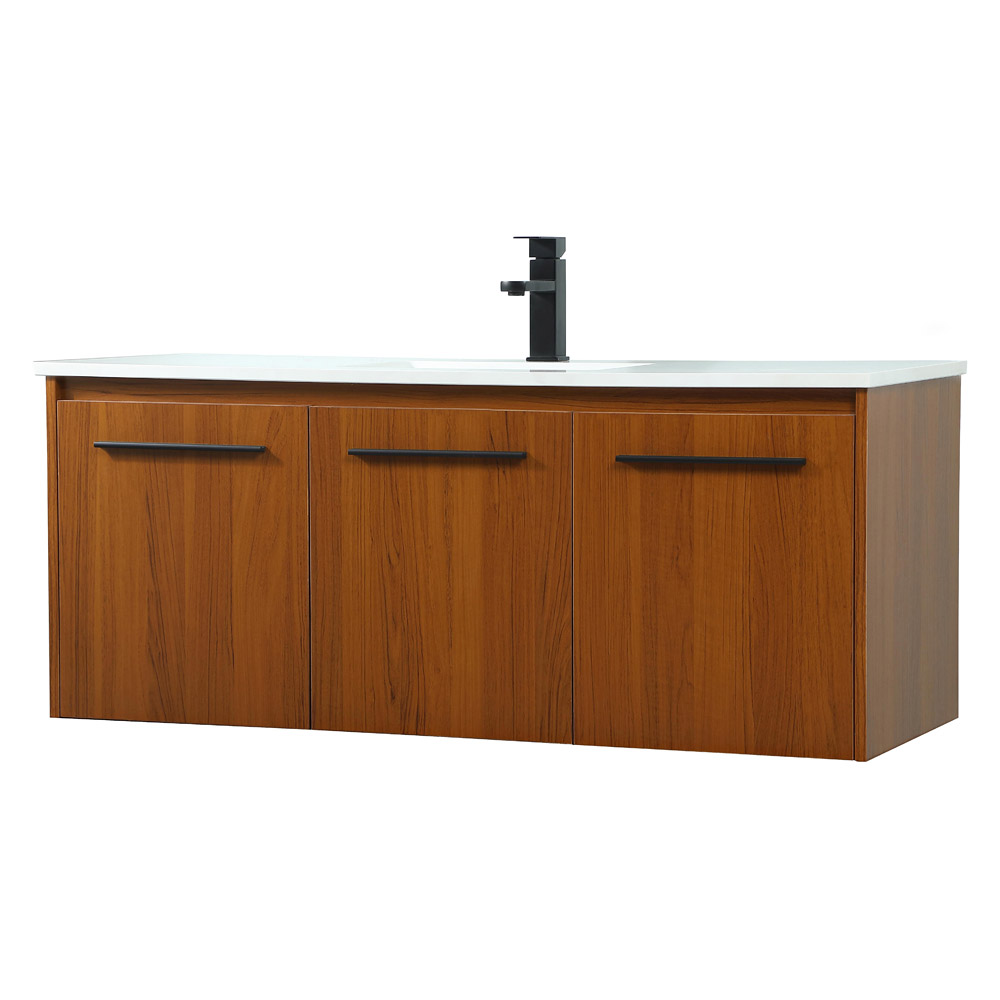 Elegant Bathroom Vanity - Teak (VF44548MTK)