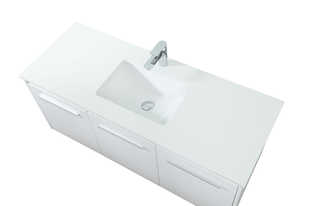 Elegant Bathroom Vanity - White (VF44548MWH)