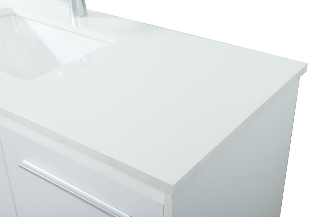 Elegant Bathroom Vanity - White (VF44548MWH)