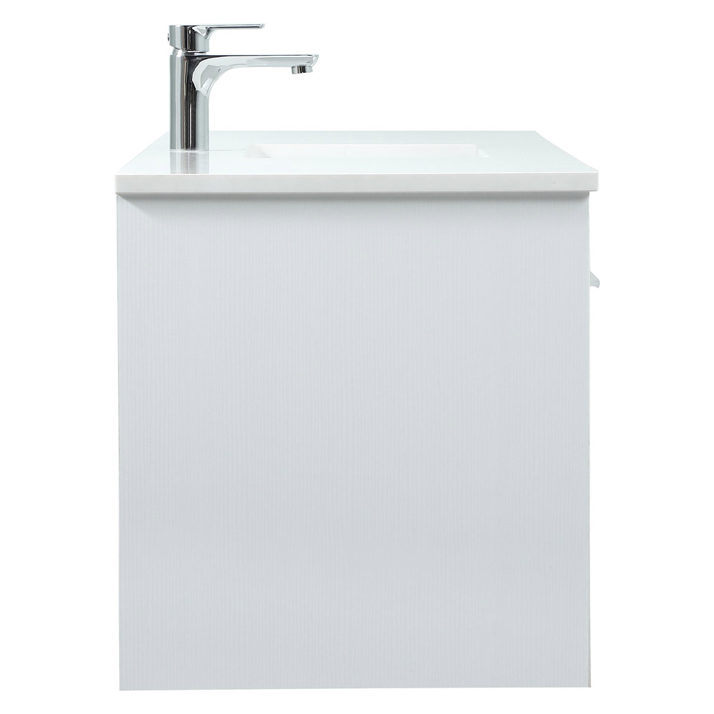 Elegant Bathroom Vanity - White (VF44548MWH)