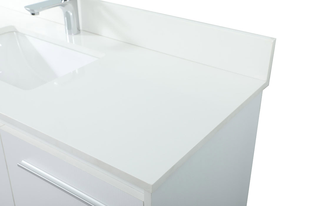 Elegant Bathroom Vanity - White (VF44548MWH-BS)