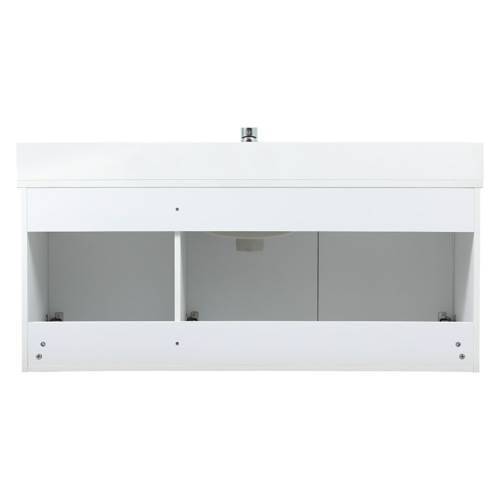 Elegant Bathroom Vanity - White (VF44548MWH-BS)