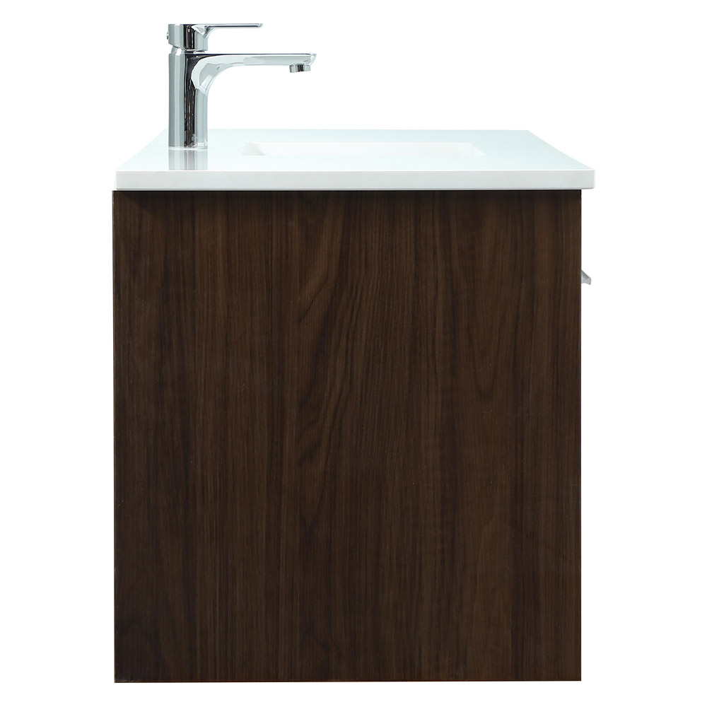 Elegant Bathroom Vanity - Walnut (VF44548MWT)