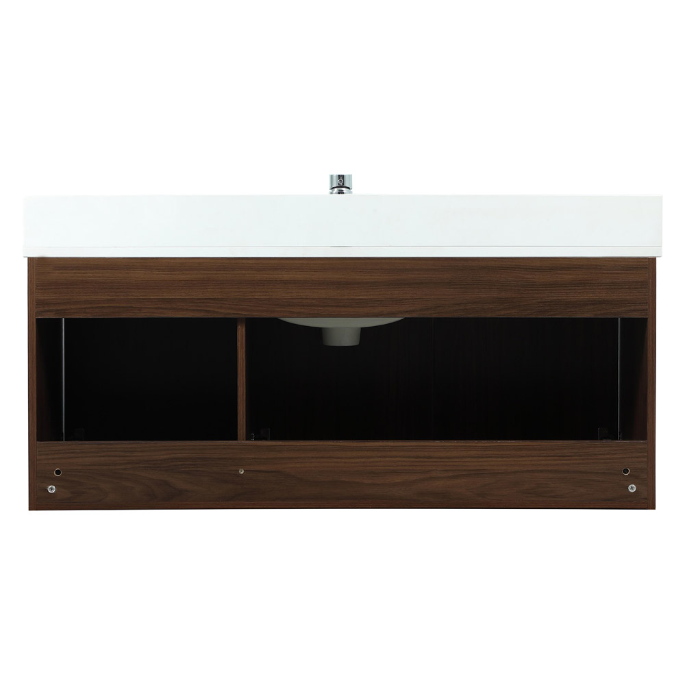 Elegant Bathroom Vanity - Walnut (VF44548MWT-BS)