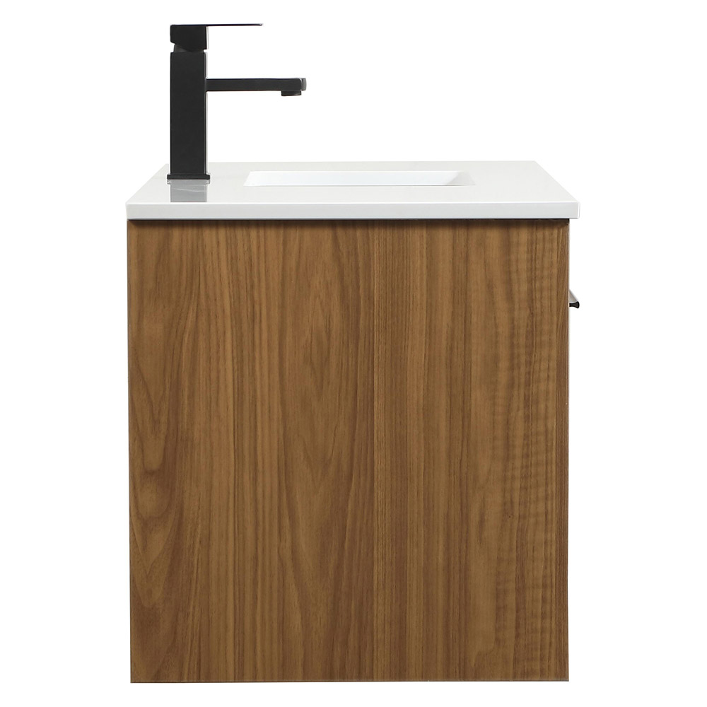 Elegant Bathroom Vanity - Walnut Brown (VF44548WB)